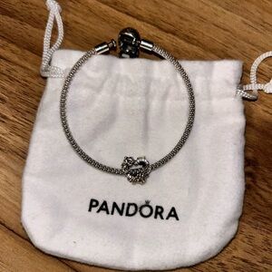 Pandora Heart Rose Charm